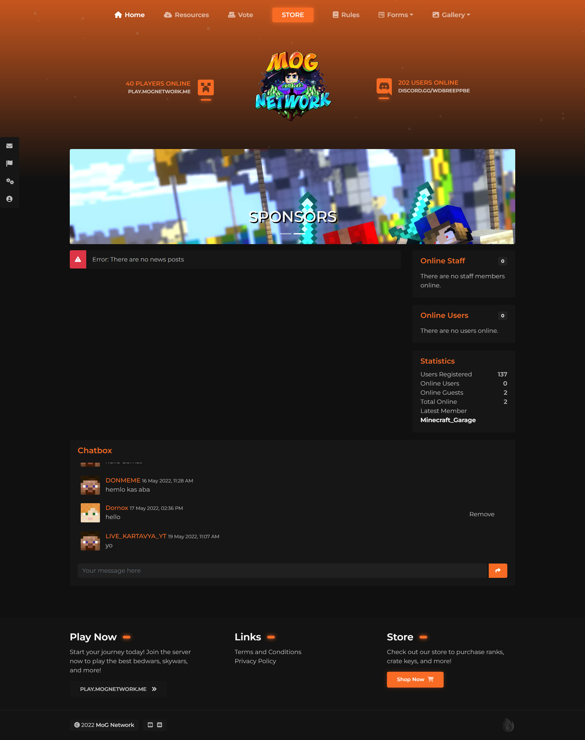 MoG Network